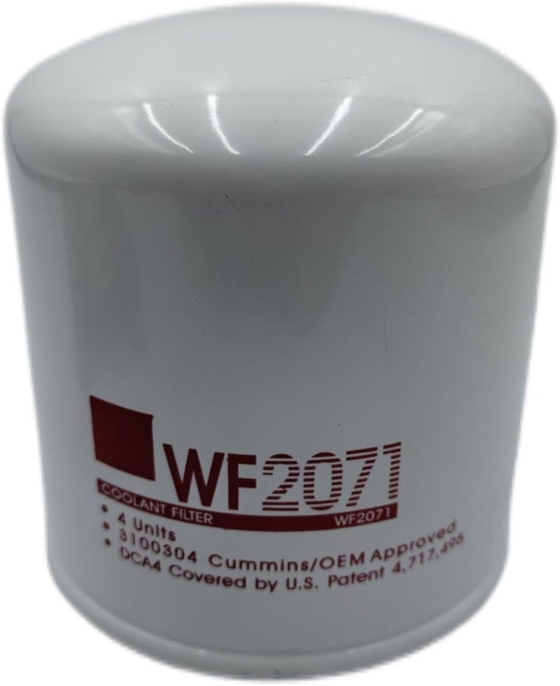 BANGE WF2071 Coolant Filter Spin-On with Filter Base Compatible with Freightliner International Peterbilt model Cummins ISL ISC ISB ISX Caterpillar C16 C15 C13 C12 Engine - Image 2